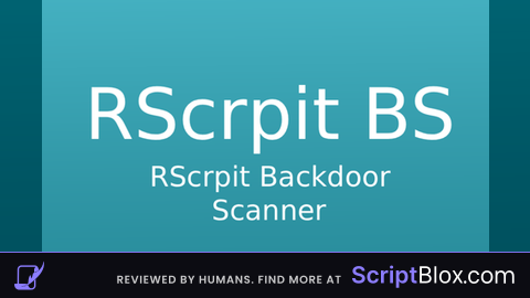 RScrpit BS Backdoor Scanner