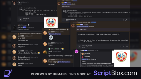 FREE SCRIPT RENAMER BETTER THAN THE CLOWN JAKE