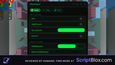 Exon0us script (universal)