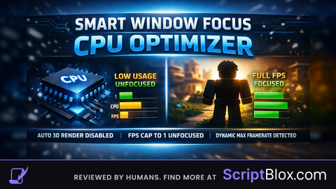 Smart Window Focus CPU Optimizer
