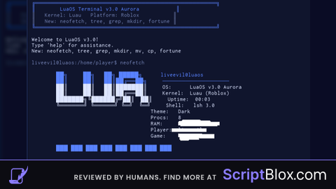 Lua os english