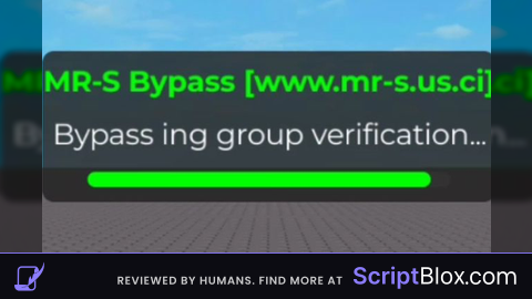 Bypass Roblox group verification ByMRS