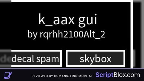 KaaX gui by me