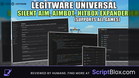 LEGITWARE UNIVERSAL SILENT AIM AIMBOT HITBOX EXPANDER