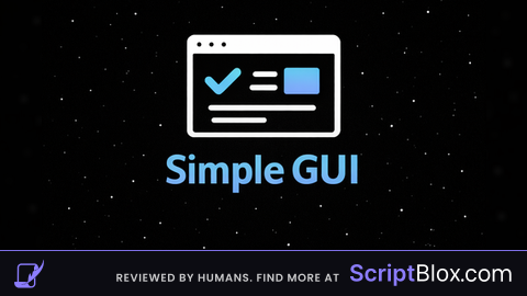 Simple GUI