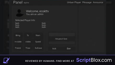 Fov and admin aimbot scrpit
