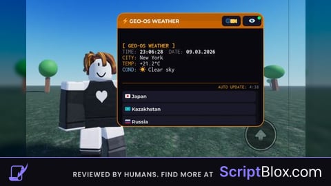 GEO OS weather script v3 0