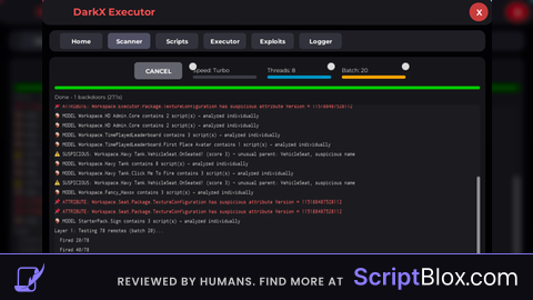 DarkX ServerSide Executor