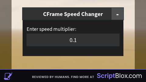 CFrame Speed