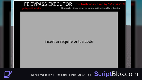 fe bypass executor trash leaked by 1exer
