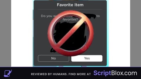 No favorite item prompt