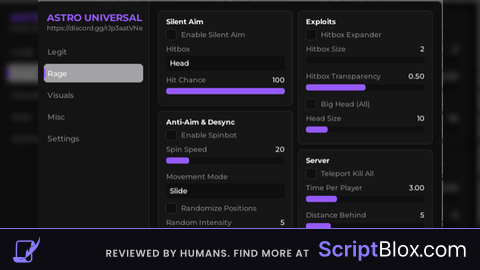 | BUILT IN CHAT | ASTRO PUBLIC UNIVERSAL | HAS ALL FEATURES!