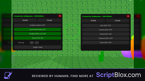 Smoothest Universal Aimbot And ESP I CHANGABLE FOV CIRCLE