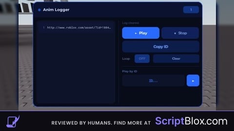 Aniamtion logger and player