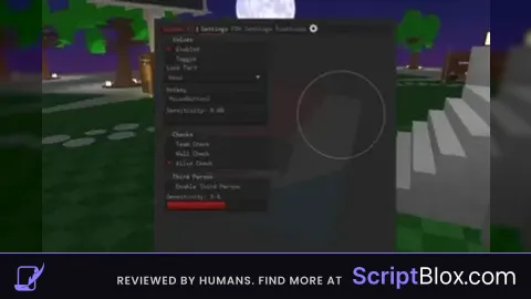 Univerasl aimbot script with changeable FOV settings