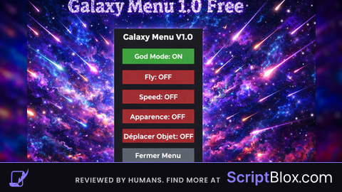 Galaxy Menu Free
