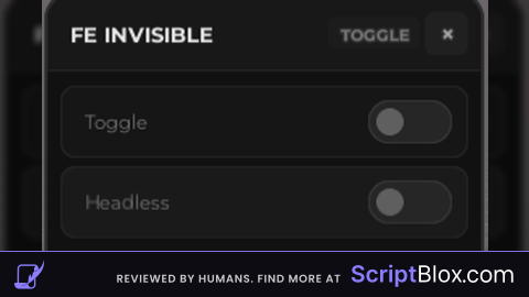 Rohax  FE invisible and headless