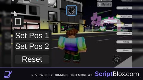 Teleport with 2 positions and menu