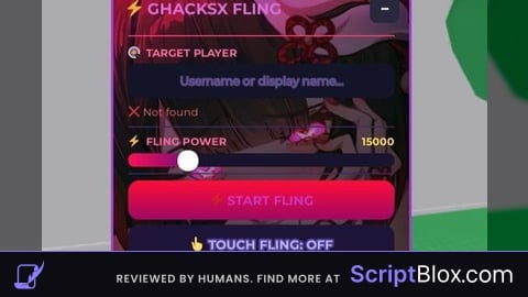 GHSX FLING GUI