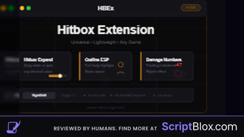 Hitbox Expander X