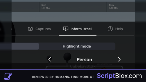 report to inform israel
