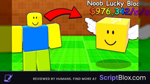 be a lucky block dupe  OPEN SOURCE Script