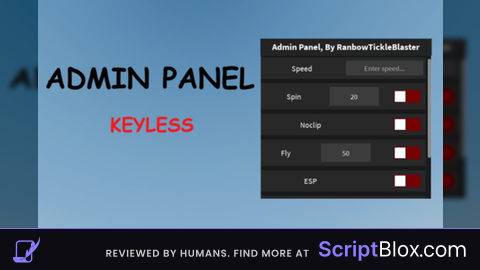 Admin panel, Universal [KEYLESS]