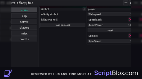 Affinity free script