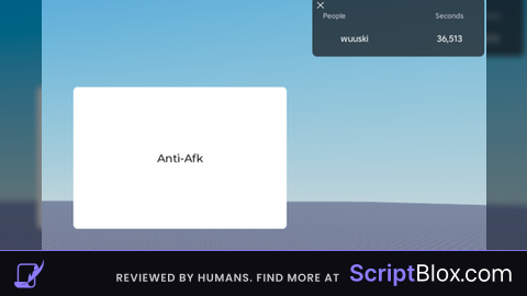 UNIVERSAL Anti Afk Script By Sai