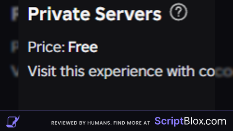 Free private server works with any game