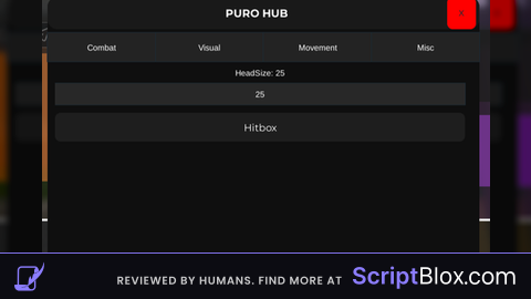 Puro Hub be a parkour ninja