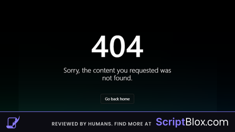 Scriptblox goodbye