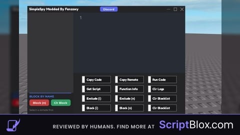 Remote spy modded by Fenzoxy Simple Spy UPDATE