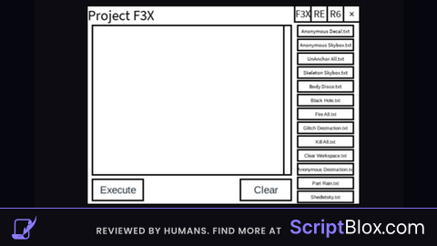 Project F3X