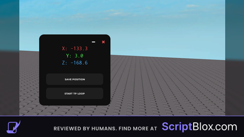 Coordinates teleporter script KEYLESS