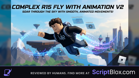 Complex R15 Fly With Animation V2