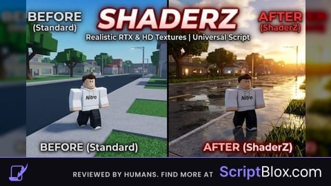 ShaderZ Realistic RTX HD Textures BY NITRO