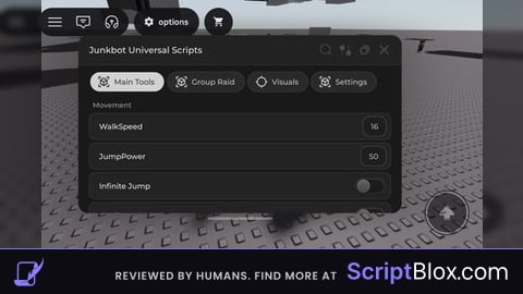 Junkbot Universal Script V21