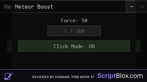 MeteorBoostZeroGravityClicktoFlyScript