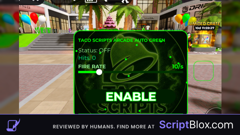 TACOS SCRIPTS ACRADE BASKETBALL AUTO GREEN