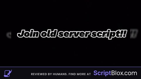 JOIN OLD SERVER