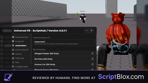 Universal FE Free keyless FE script