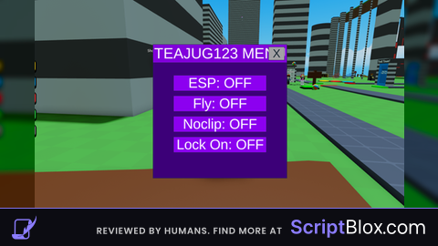 TEAJUG123 MOD MENU