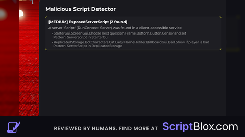 Malicious Script Detector