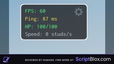 show fps ping and more
