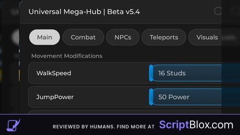 Universal script works all game and executor