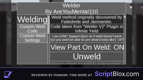 Welder UI