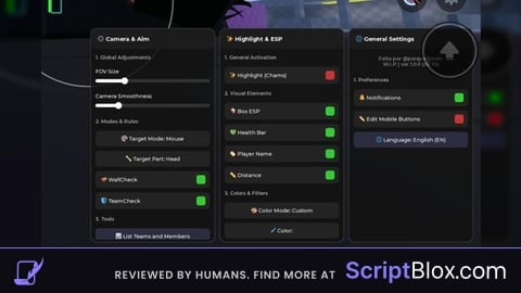 Universal Aimbot and ESP Keyless