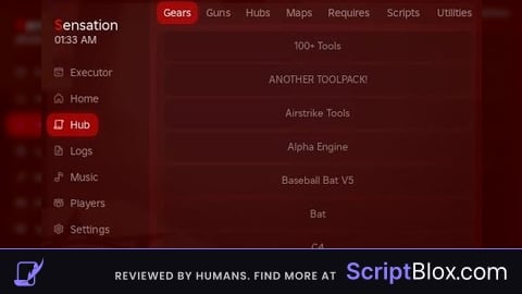 Sensation Hub Require Script