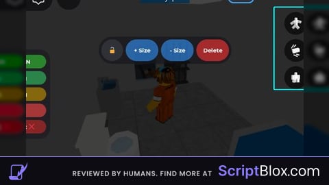 allows you to move the buttons